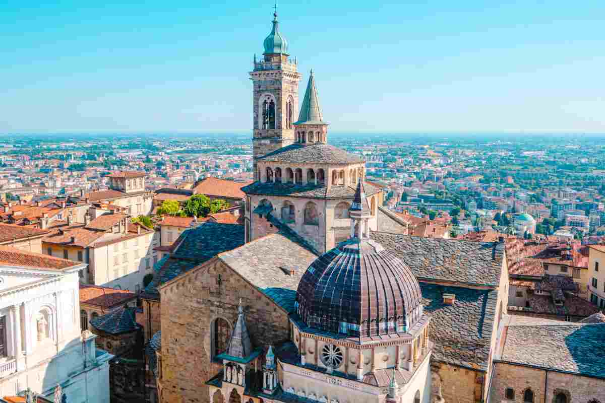 vista di Bergamo Alta