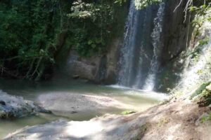 una delle cascate riscoperte vicino sarnano