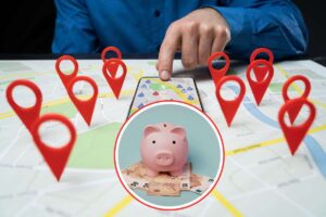 google maps e salvadanaio