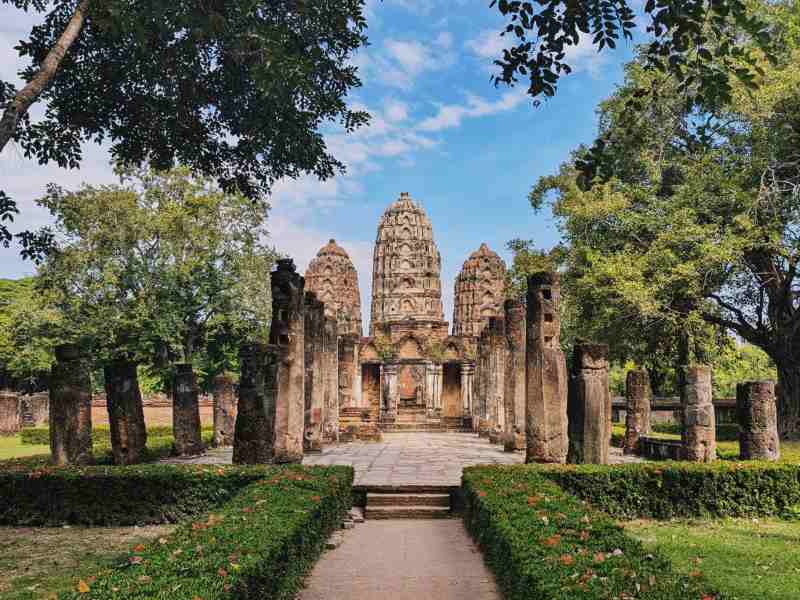 luogo antico thailandese