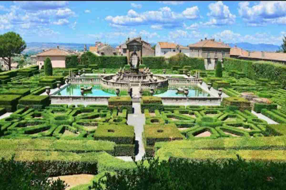 Panoramica di villa lante