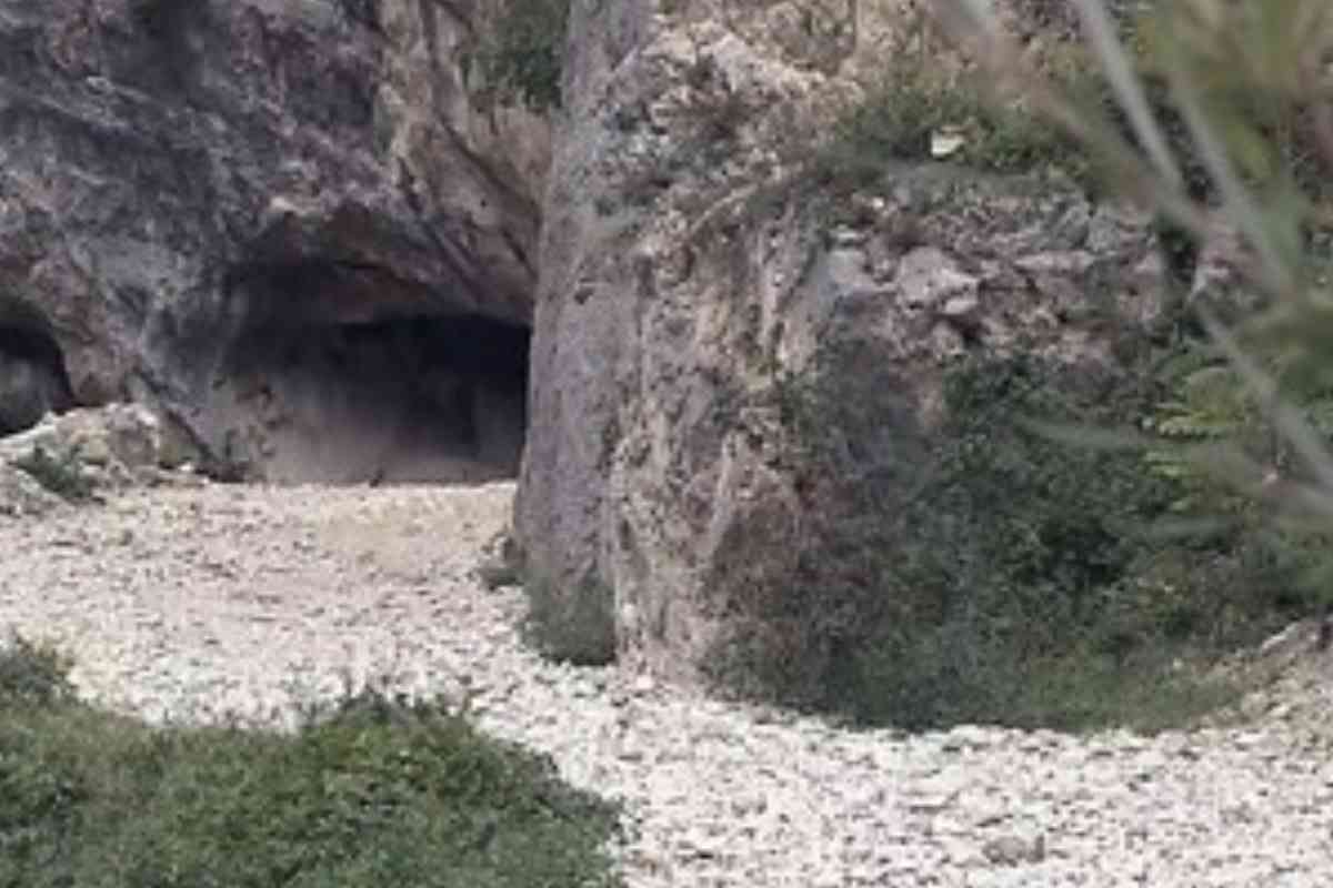 dettaglio delle gole di san martino