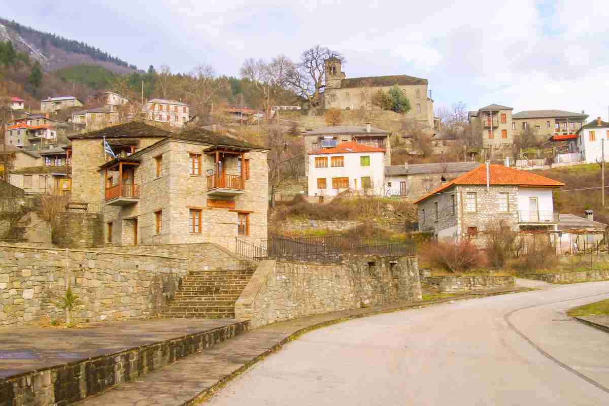 una vista di Bagolino