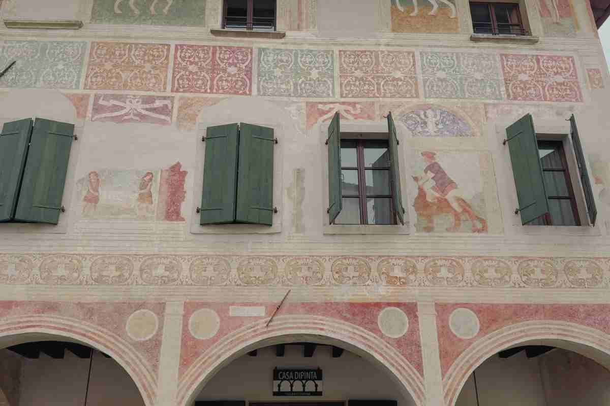 la casa dipinta di Spilimbergo