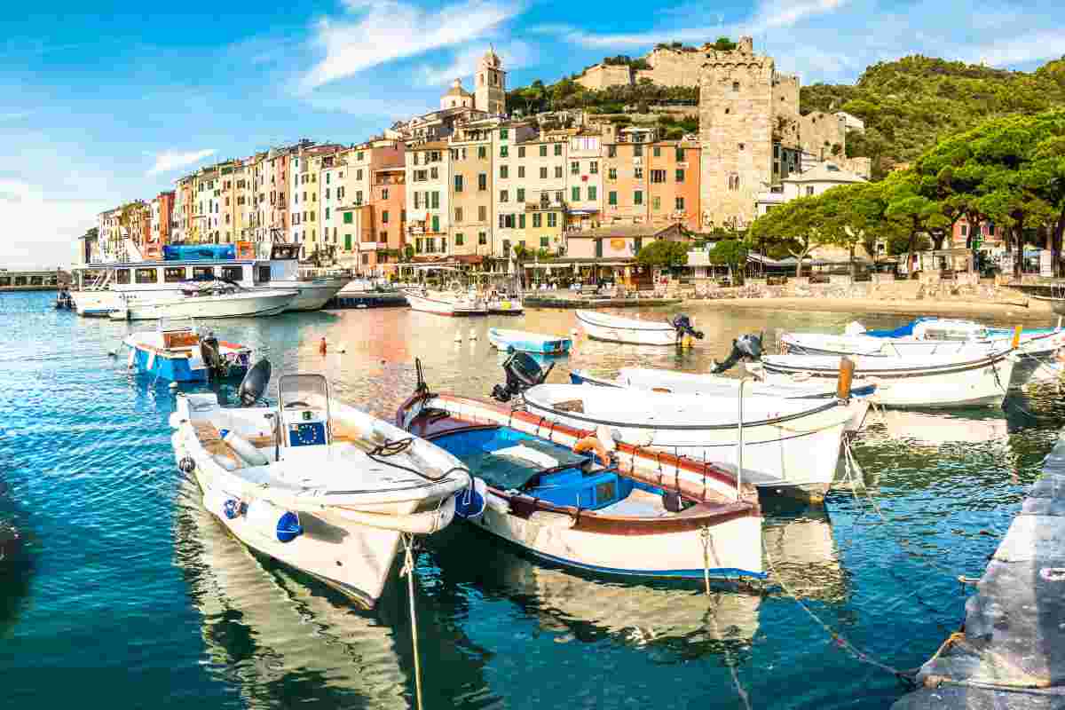 portovenere vista dal porticciolo