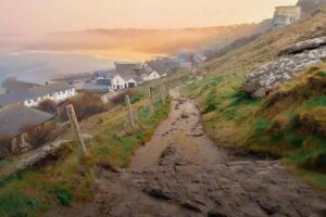 Uno scorcio del cammino costiero più lungo al mondo