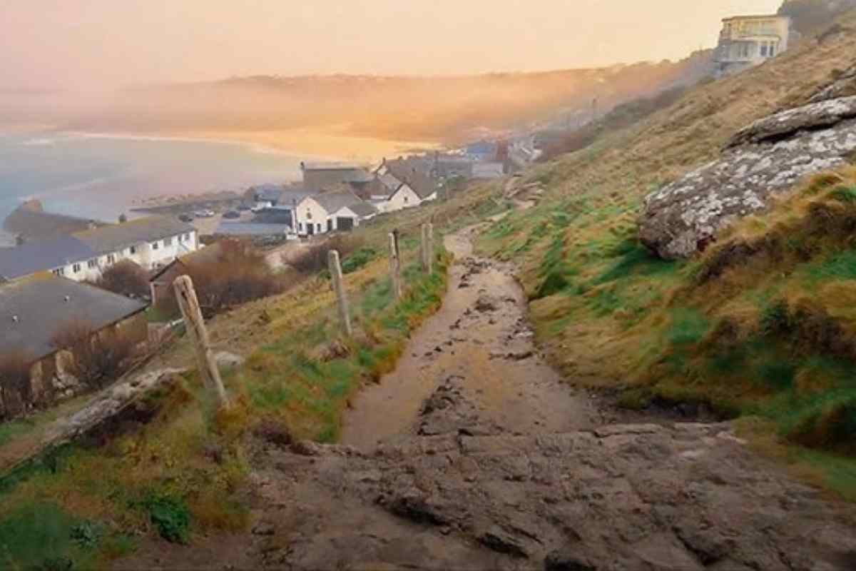 Uno scorcio del cammino costiero più lungo al mondo