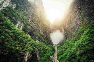 la porta del paradiso sul monte tianmen
