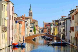 uno dei canali di chioggia