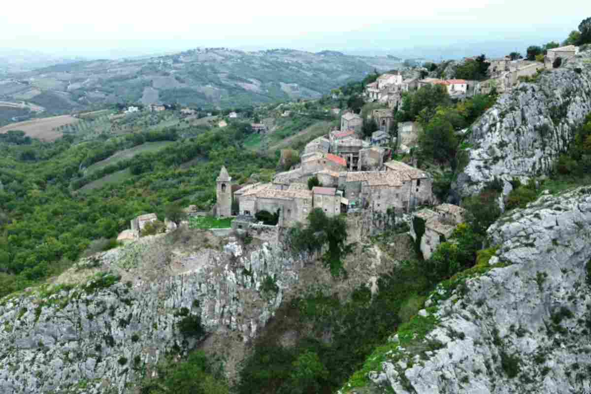Corvara vista dal drone