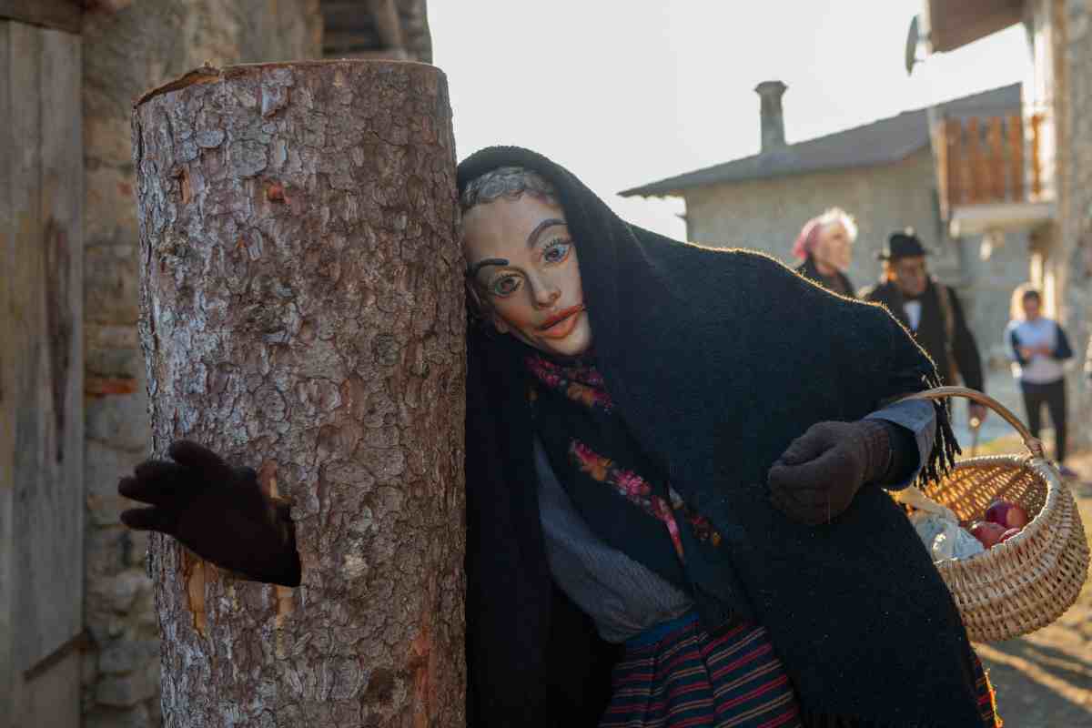 dettaglio del carnevale di bagolino