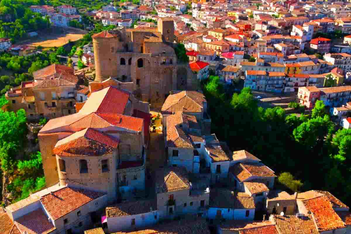 Oriolo vista dall'alto