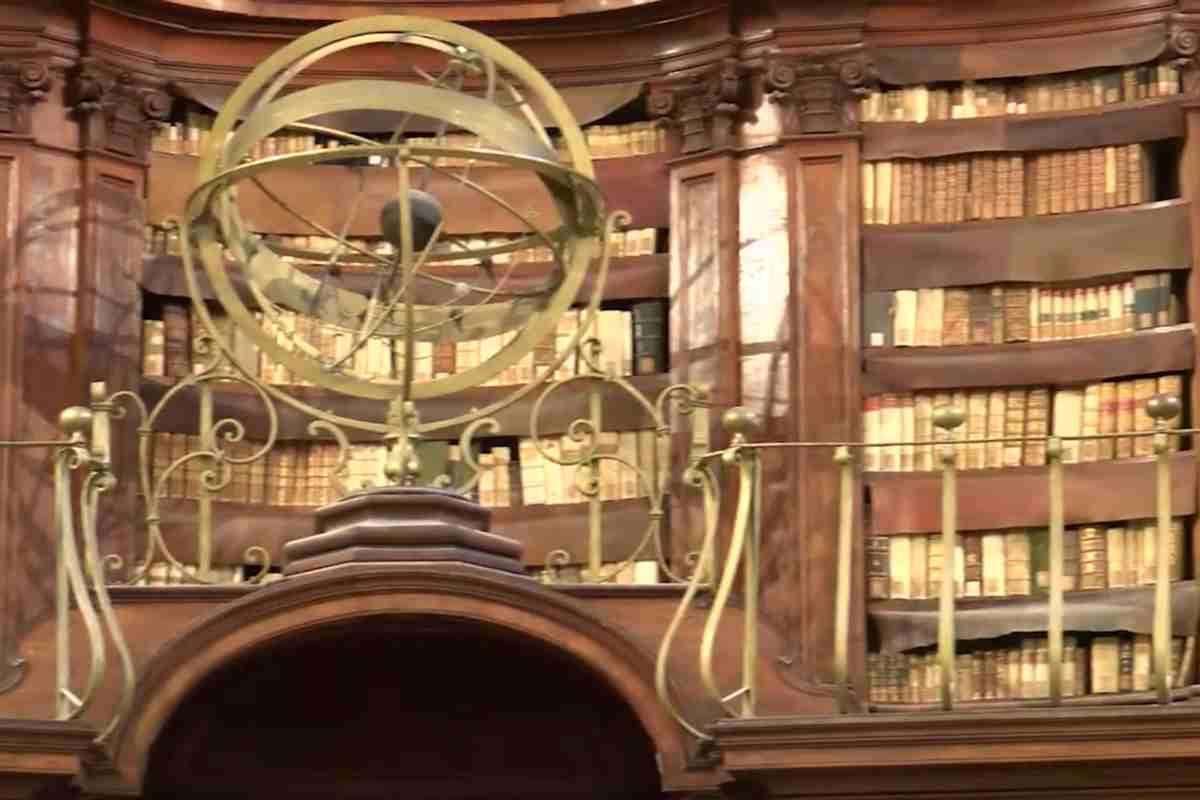 un particolare della biblioteca casanatese