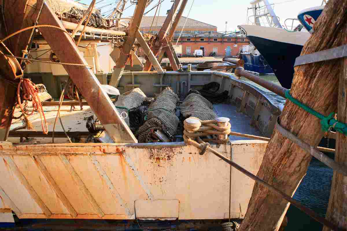 un dettaglio del porto di sottomarina di chioggia