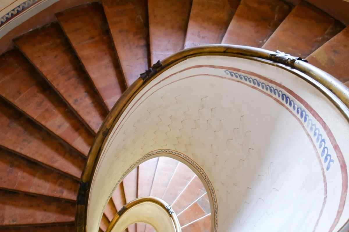 dettaglio della scala barozzi