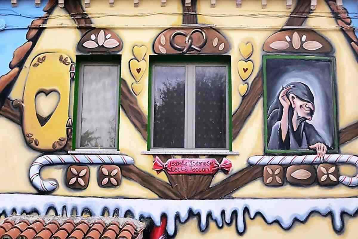 murales nel paese delle fiabe viterbo