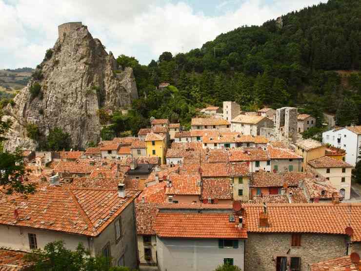 veduta di Roccalbegna
