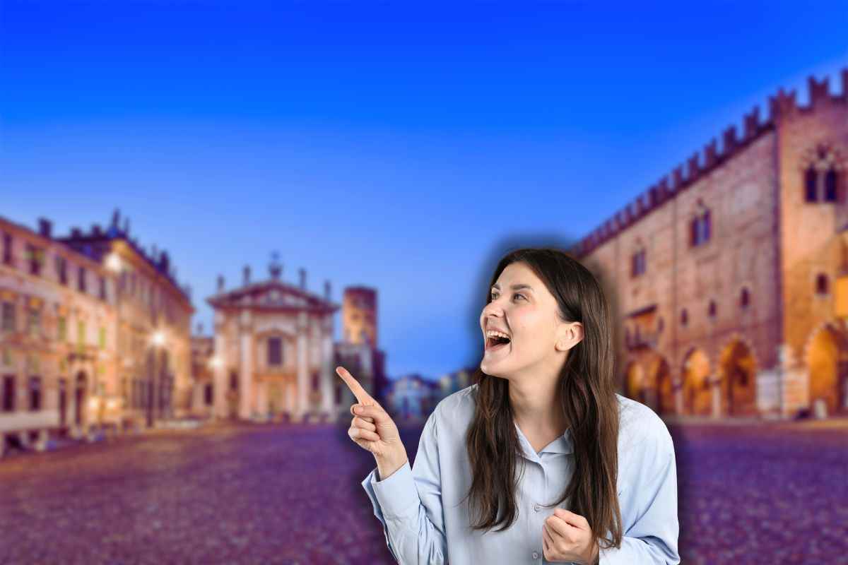 centro di mantova e donna sorpresa