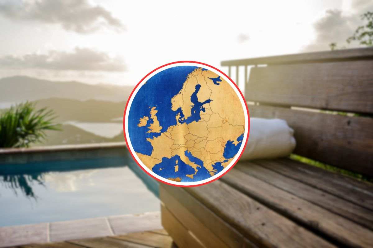 spa e cartina dell'europa