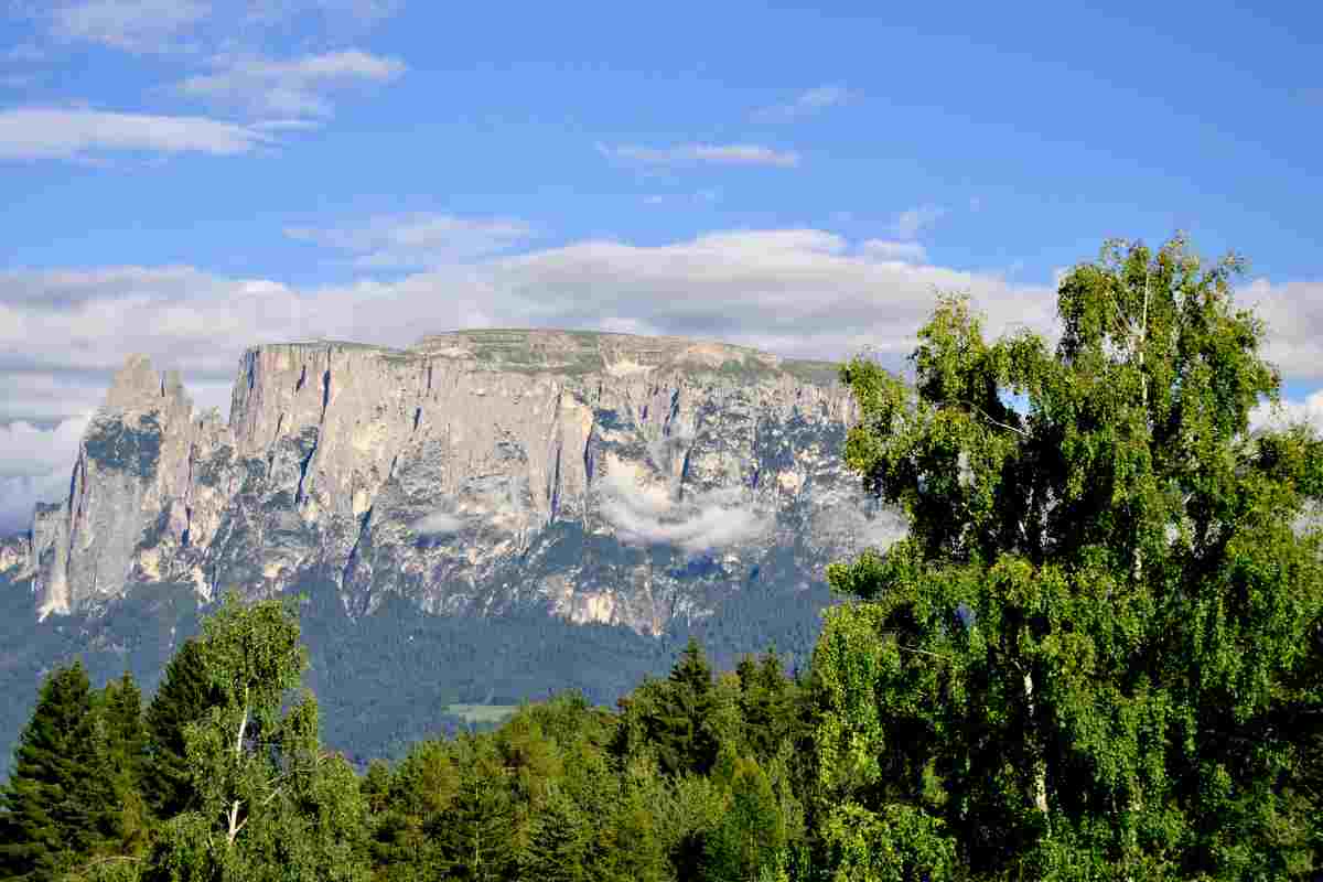 le montagne della valle del renon
