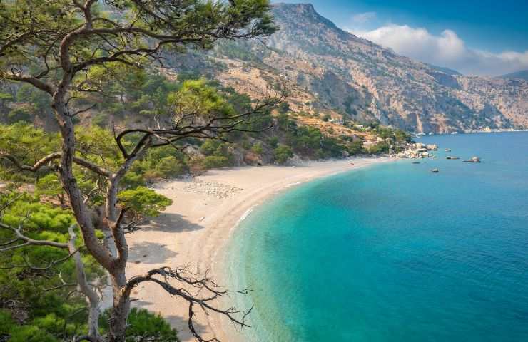 karphatos vista dall'alto